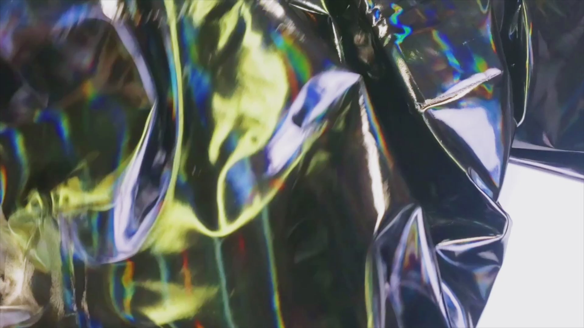 Stretch Foil Fabric, Black