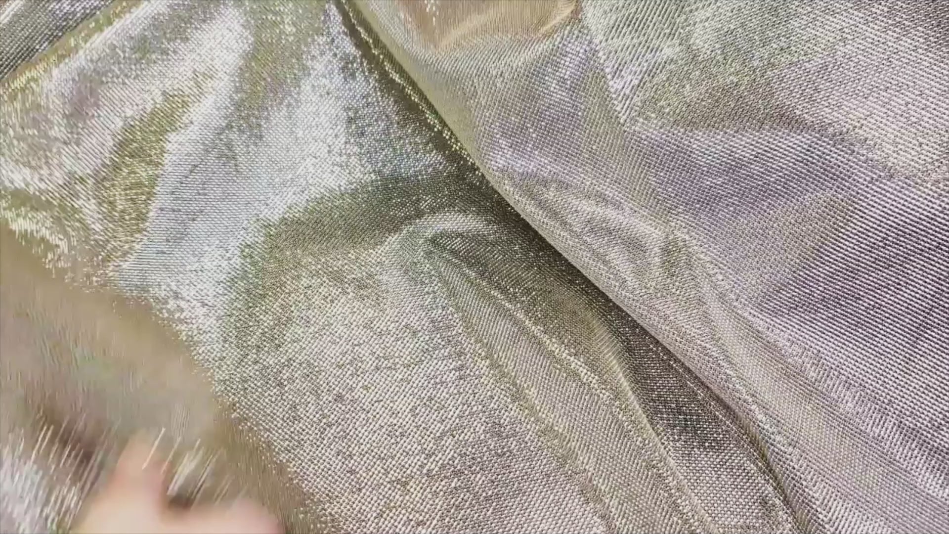 Micro Diamond Mixed Metallic Fabric