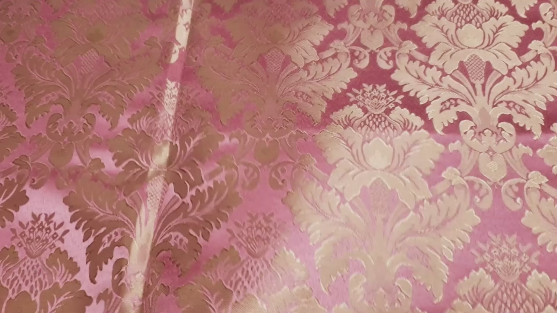 Brocade Thrones, Powdered Pink & Gold