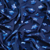 Star on Stretch Tonal, Navy