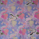 Brocade Kyoto Garden, Light Blue & Pink