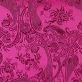 Royal Brocade Fabric, Fuchsia