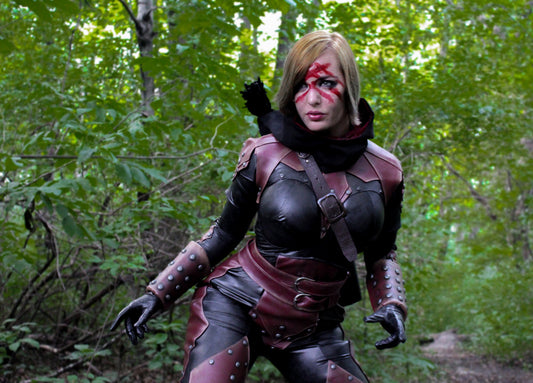 How to Weather Pleather for Cosplay by Lisa Lou Who