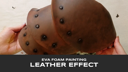 EVA Foam Leather Effect Painting