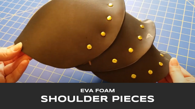 Creating EVA Foam Shoulder Pieces