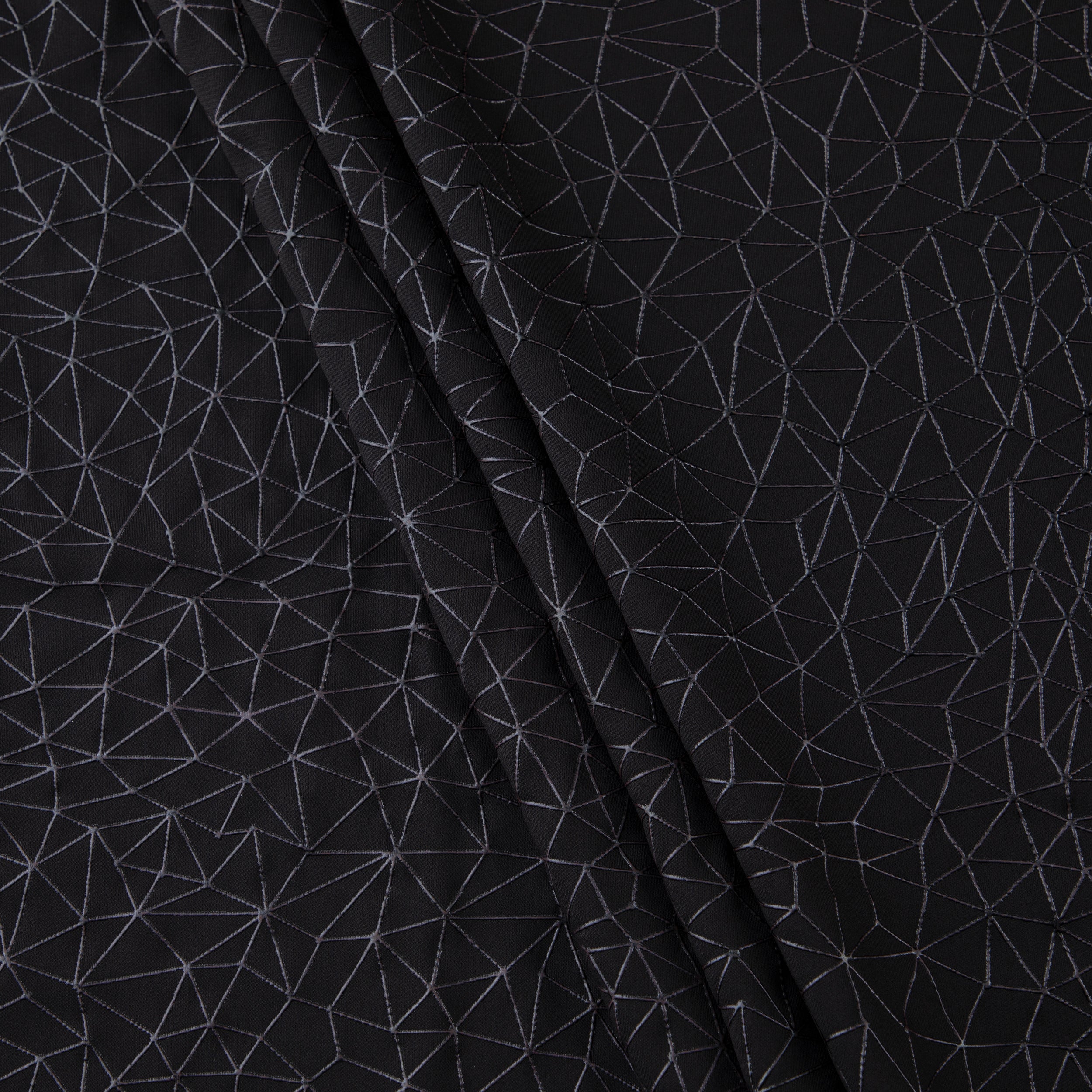 Cyber Rubber Mesh, Black