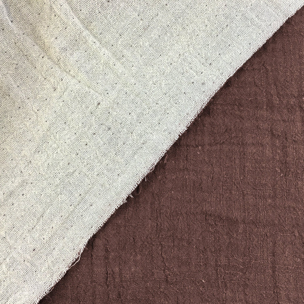 Desert Robe, Brown and Ivory