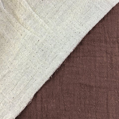 Desert Robe, Brown and Ivory