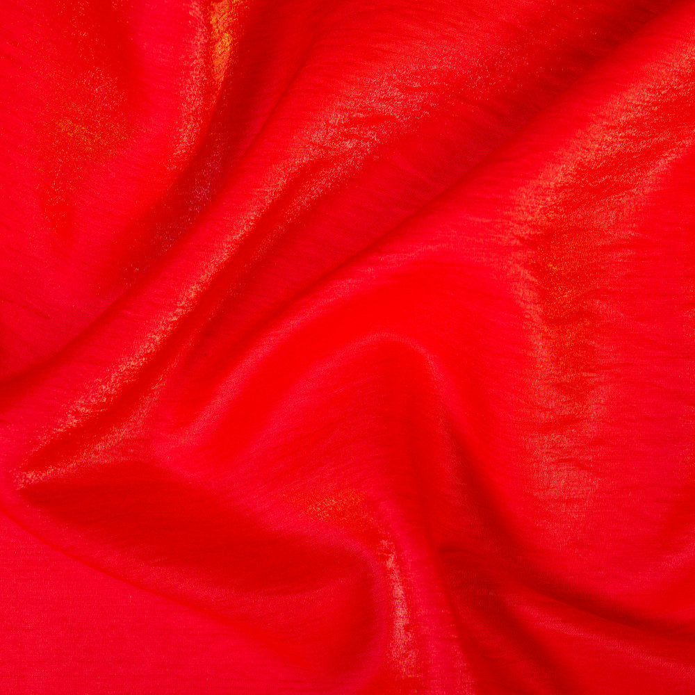 Dual Fantasy Dupioni Madura, Red Gold