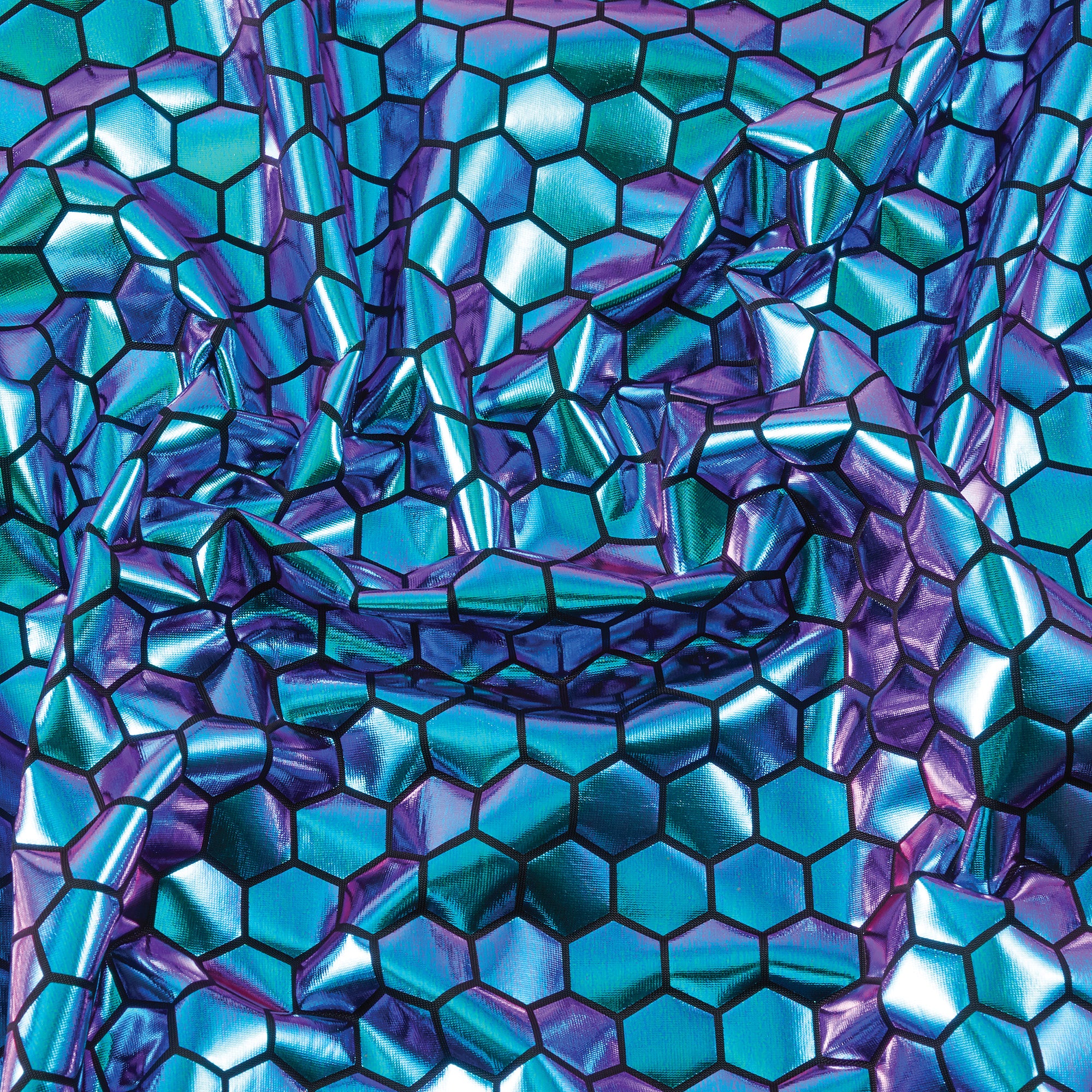 4 Way Hex, Oil Slick