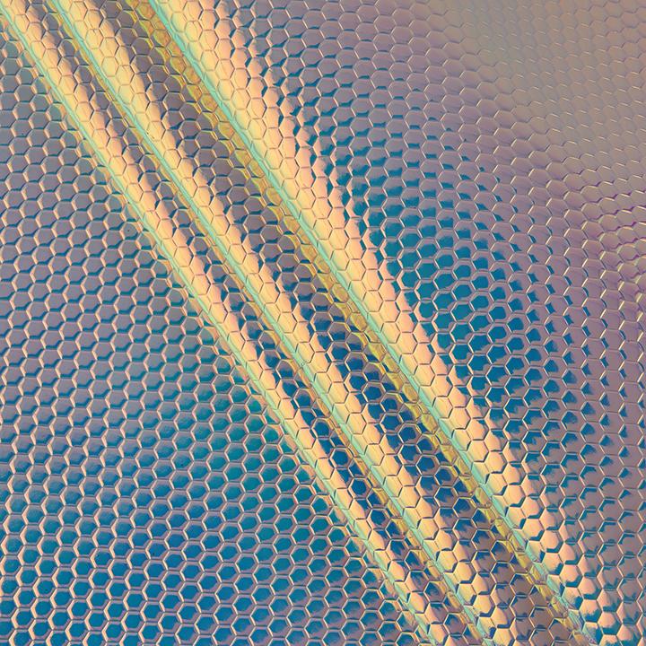 Textured Geometric Fabric, Iridescent Silver – CosplayFabrics International