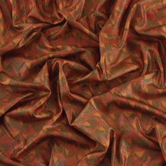 Stretch Fabric, Dragon Scale, Orange