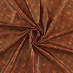 Stretch Fabric, Dragon Scale, Orange