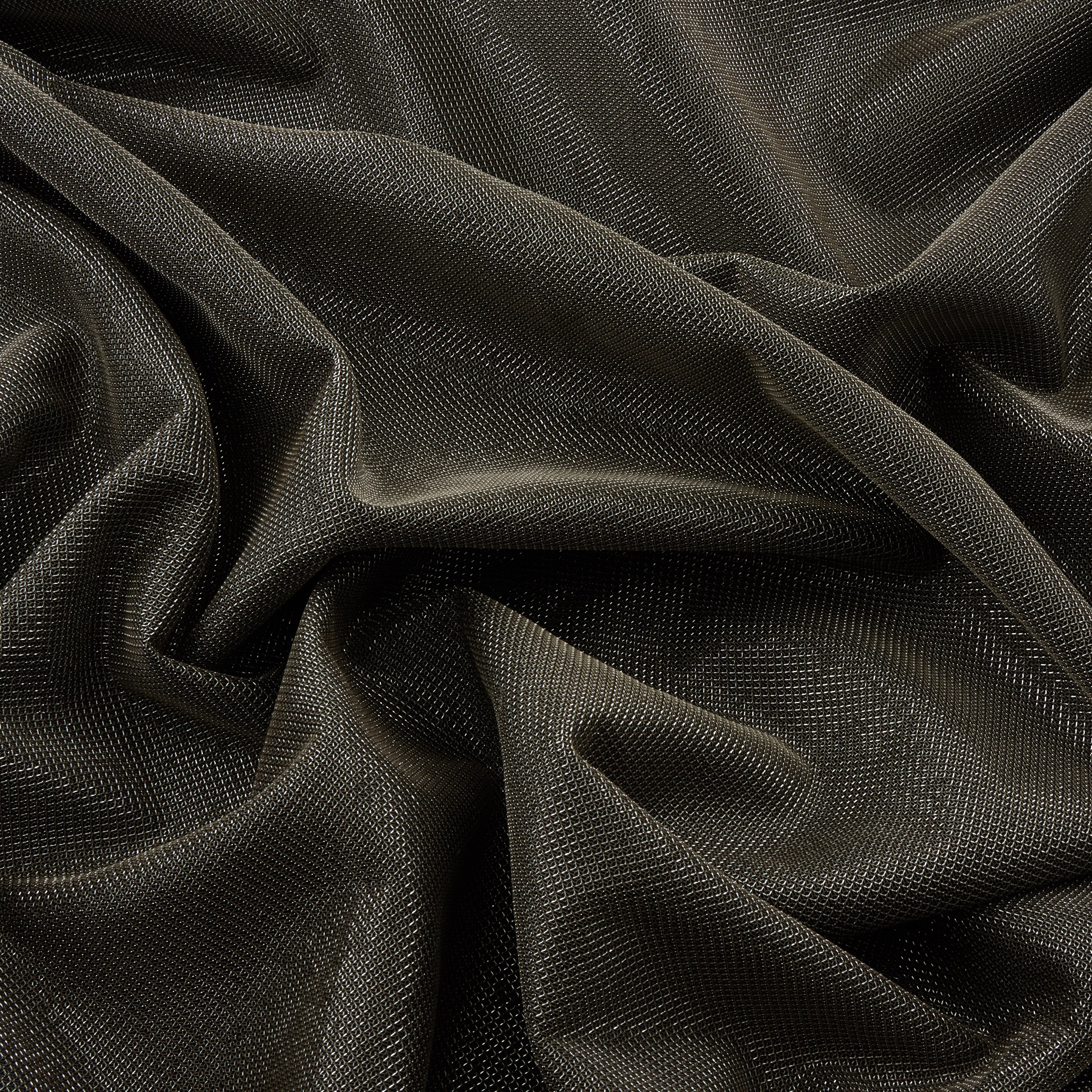Micro Diamond Mixed Metallic Fabric