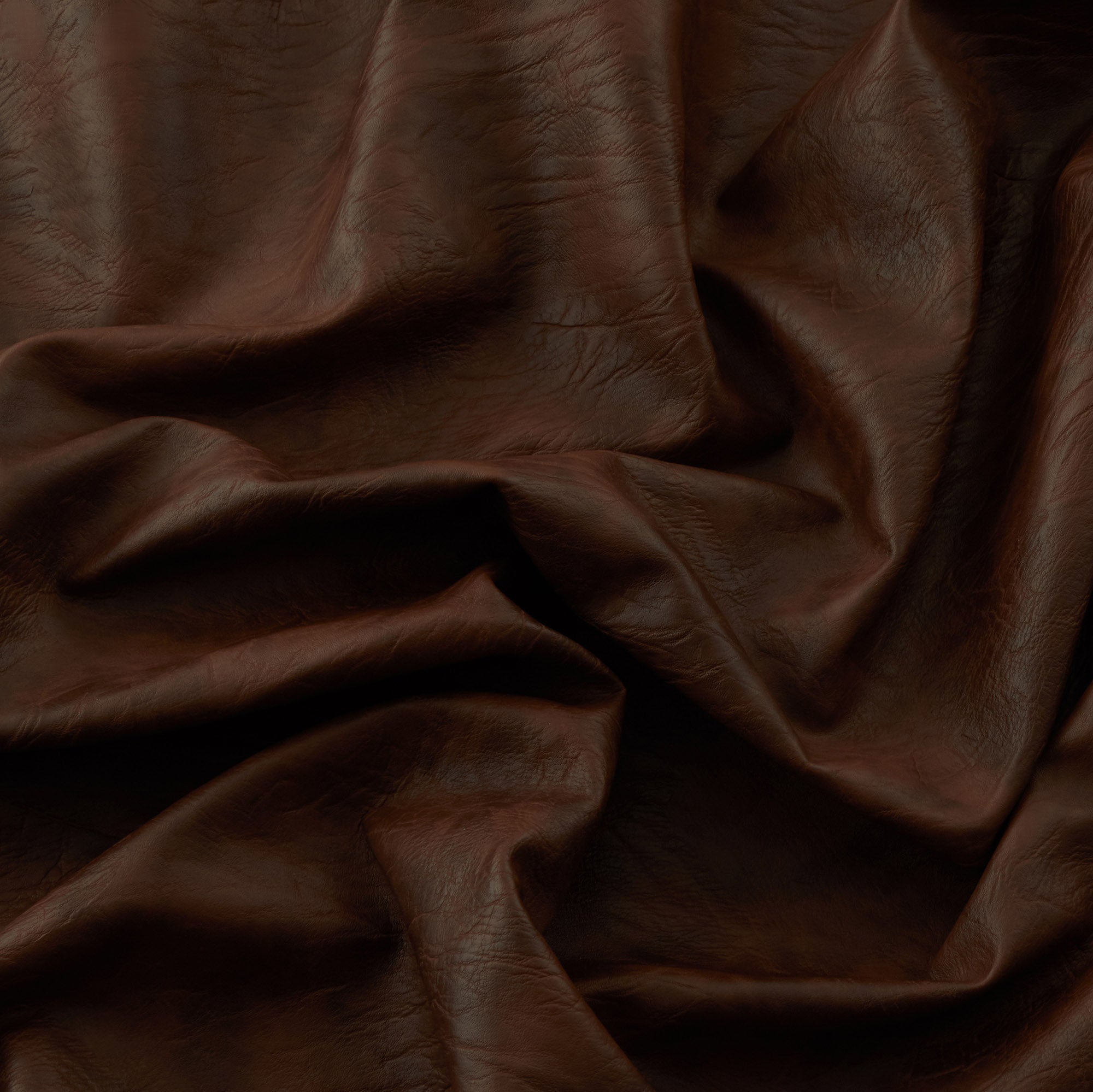 Distressed Pleather Fabric, Brown