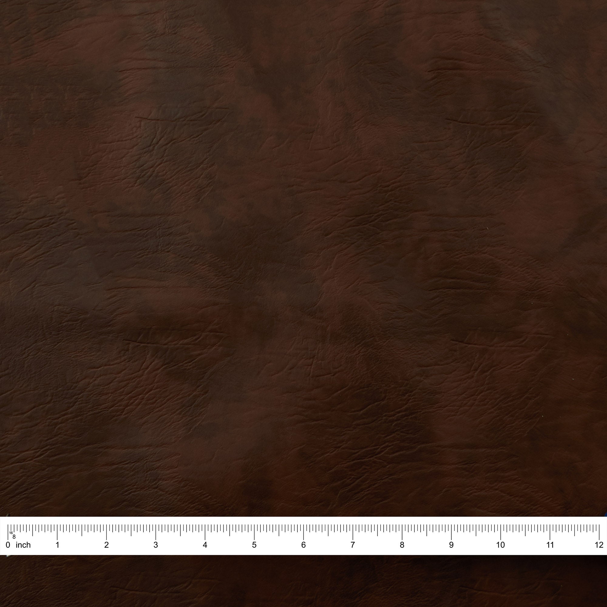 Distressed Pleather Fabric, Brown