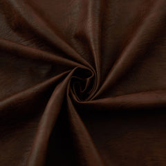 Distressed Pleather Fabric, Brown