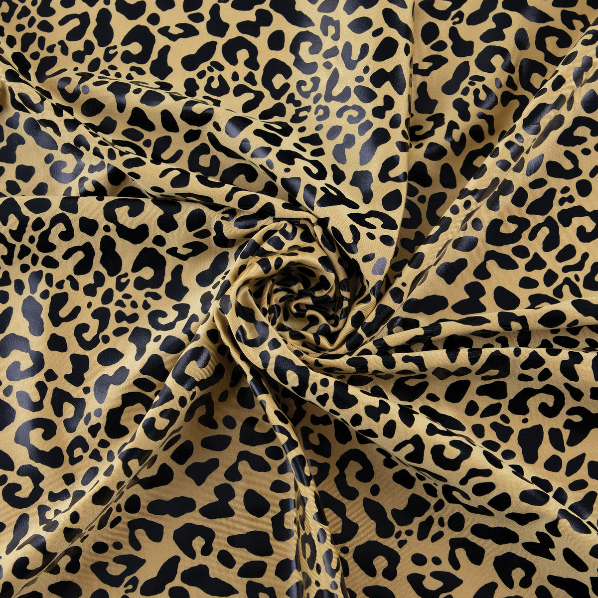 Stretch Fabric, Metallic Cheetah