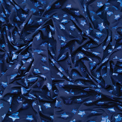 Star on Stretch Tonal, Navy