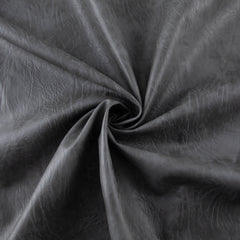 Distressed Pleather Fabric, Gray