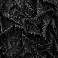 4-Way Stretch Fabric, Holographic Stripe, Black