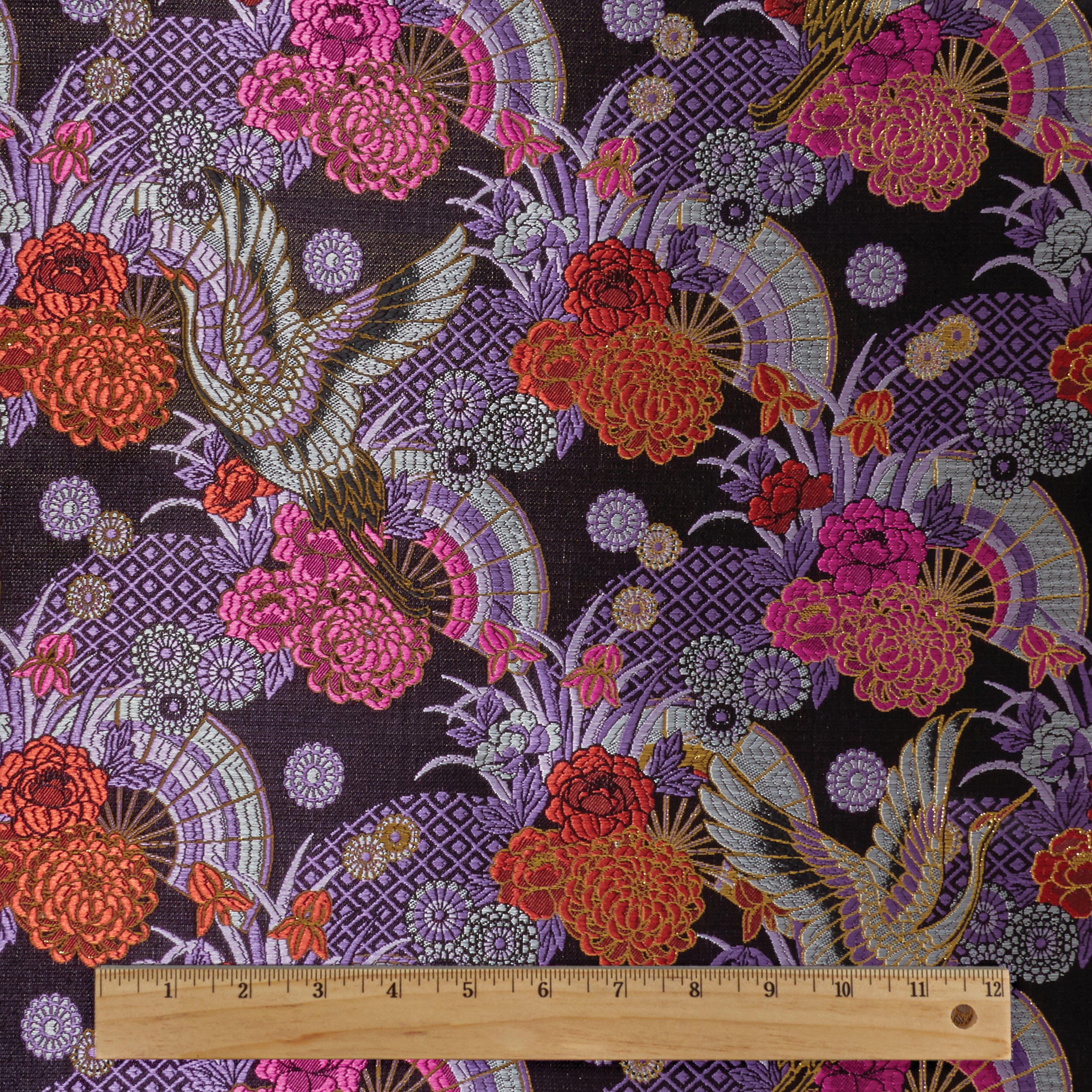 Brocade Kyoto Garden, Purple